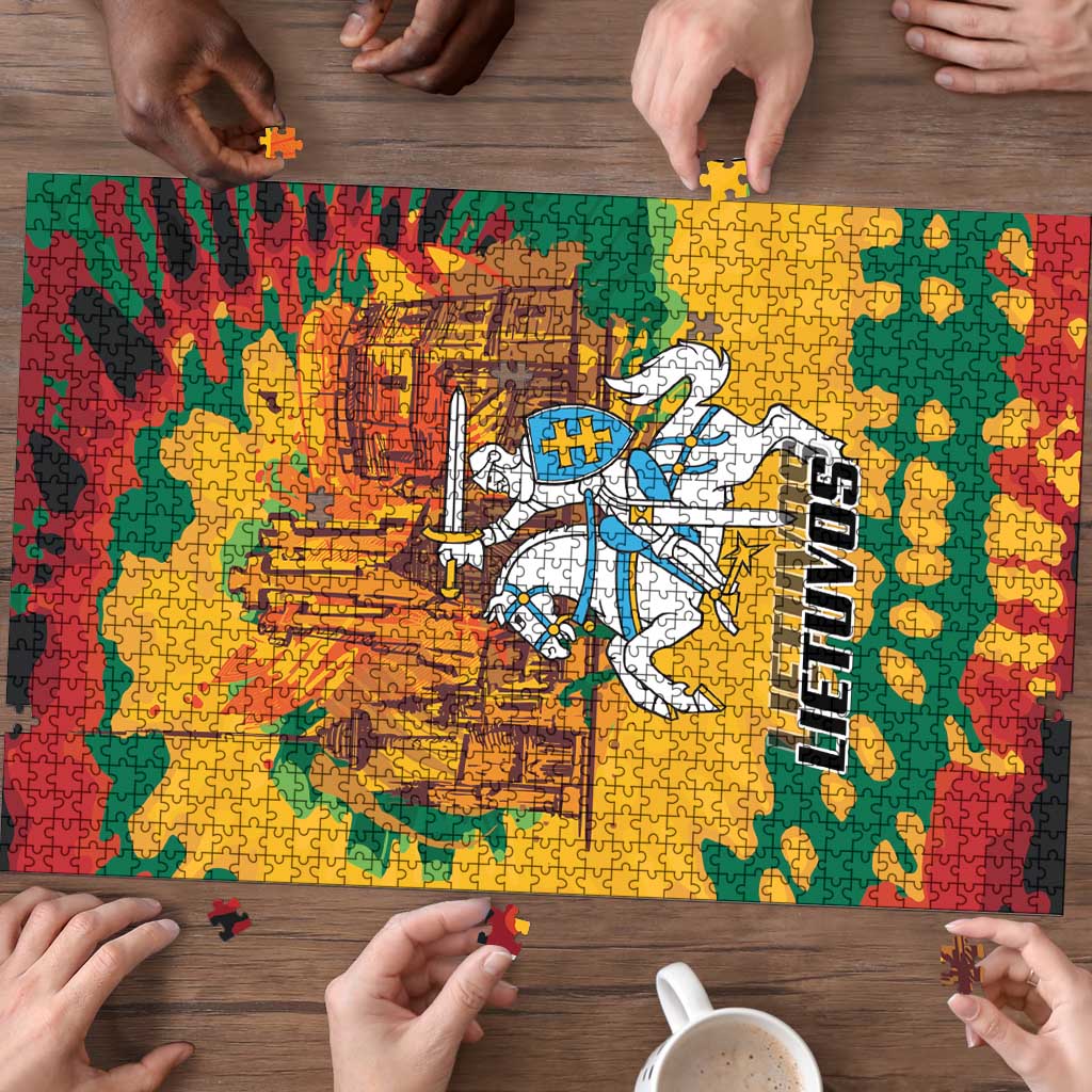 Lithuania Independence Day Puzzle Vytis Knight National Pride