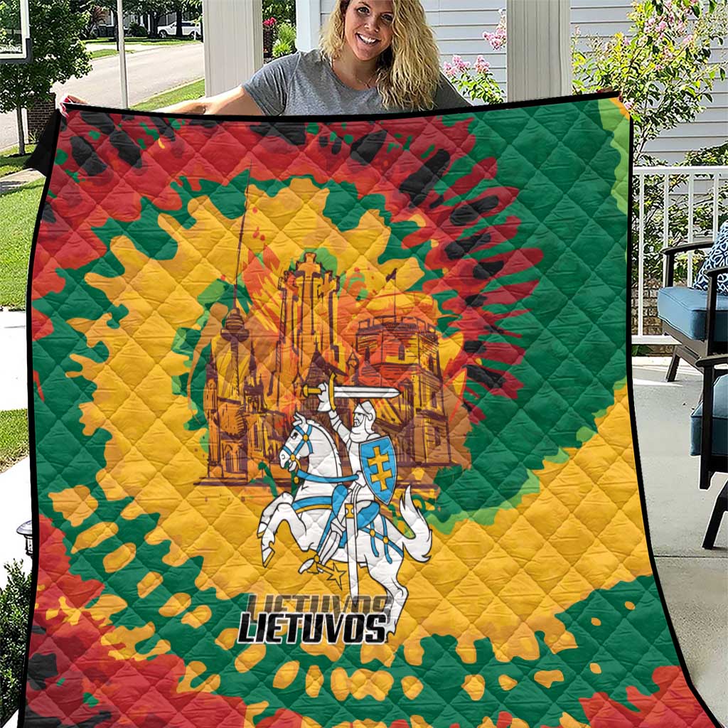 Lithuania Independence Day Quilt Vytis Knight National Pride