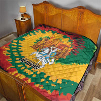 Lithuania Independence Day Quilt Vytis Knight National Pride