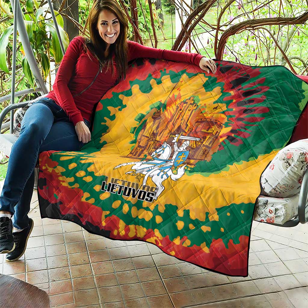 Lithuania Independence Day Quilt Vytis Knight National Pride