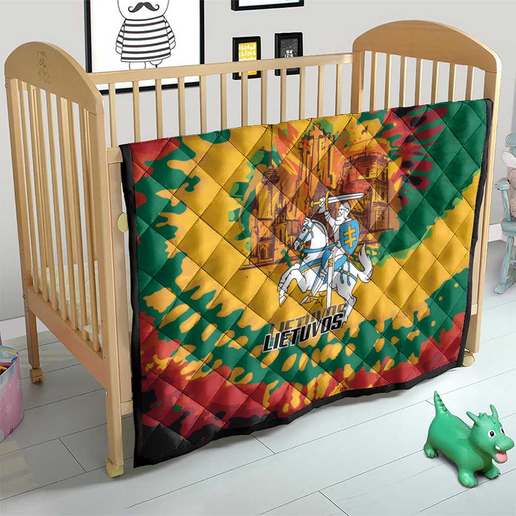Lithuania Independence Day Quilt Vytis Knight National Pride