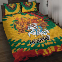 Lithuania Independence Day Quilt Bed Set Vytis Knight National Pride