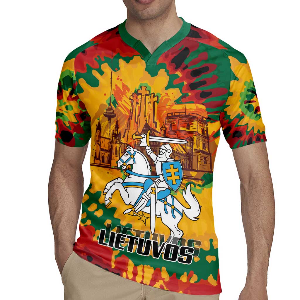 Lithuania Independence Day Rugby Jersey Vytis Knight National Pride