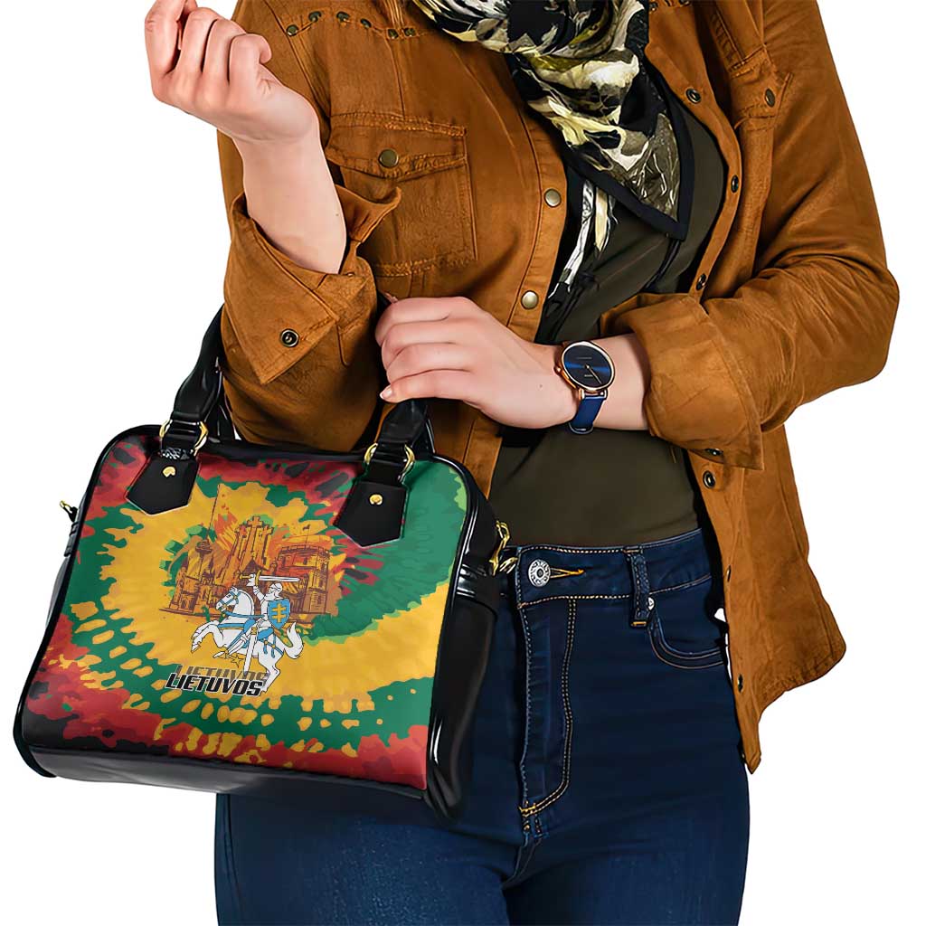 Lithuania Independence Day Shoulder Handbag Vytis Knight National Pride