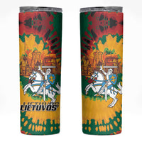 Lithuania Independence Day Skinny Tumbler Vytis Knight National Pride