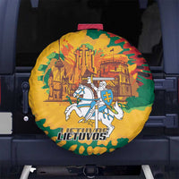 Lithuania Independence Day Spare Tire Cover Vytis Knight National Pride