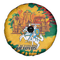 Lithuania Independence Day Spare Tire Cover Vytis Knight National Pride