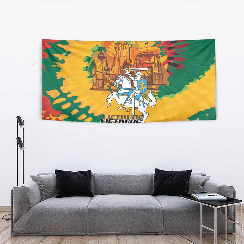 Lithuania Independence Day Tapestry Vytis Knight National Pride
