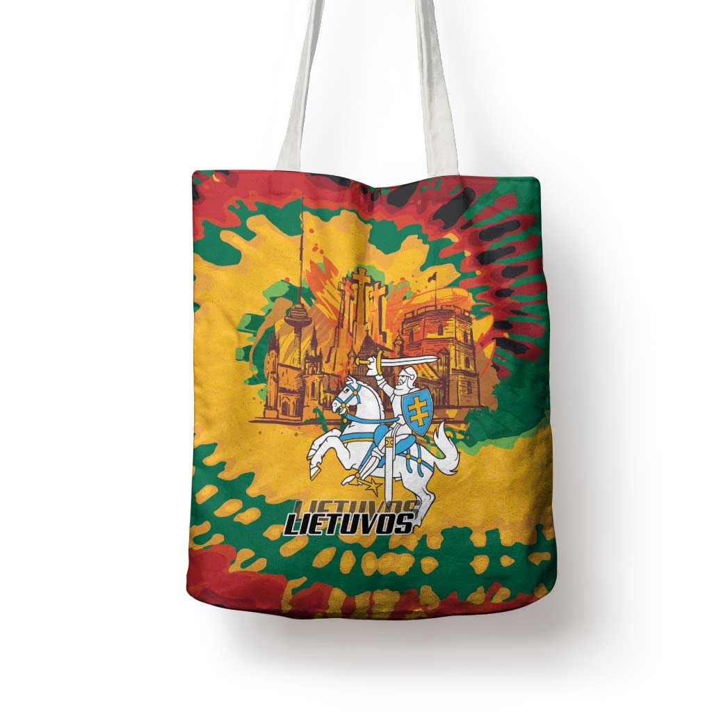 Lithuania Independence Day Tote Bag Vytis Knight National Pride