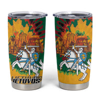 Lithuania Independence Day Tumbler Cup Vytis Knight National Pride