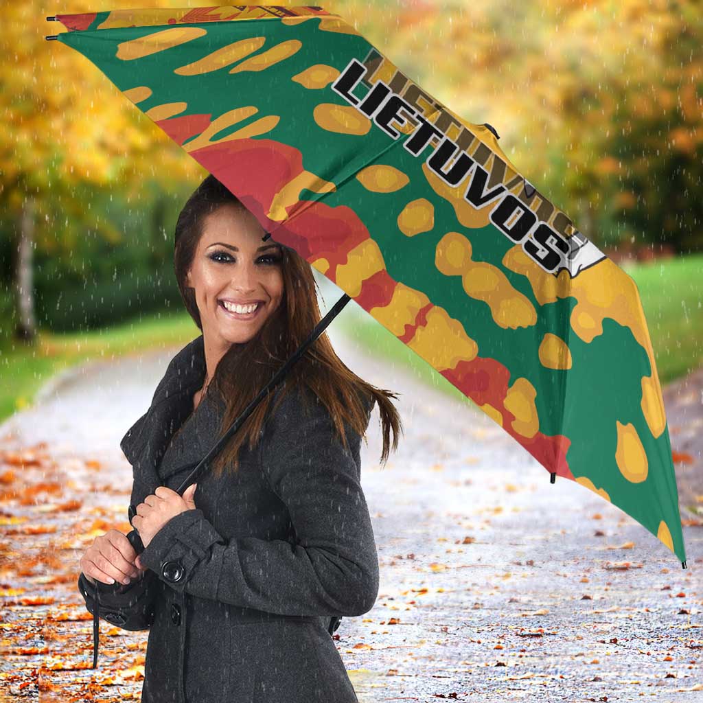 Lithuania Independence Day Umbrella Vytis Knight National Pride