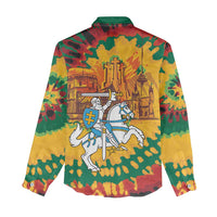 Lithuania Independence Day Women Casual Shirt Vytis Knight National Pride