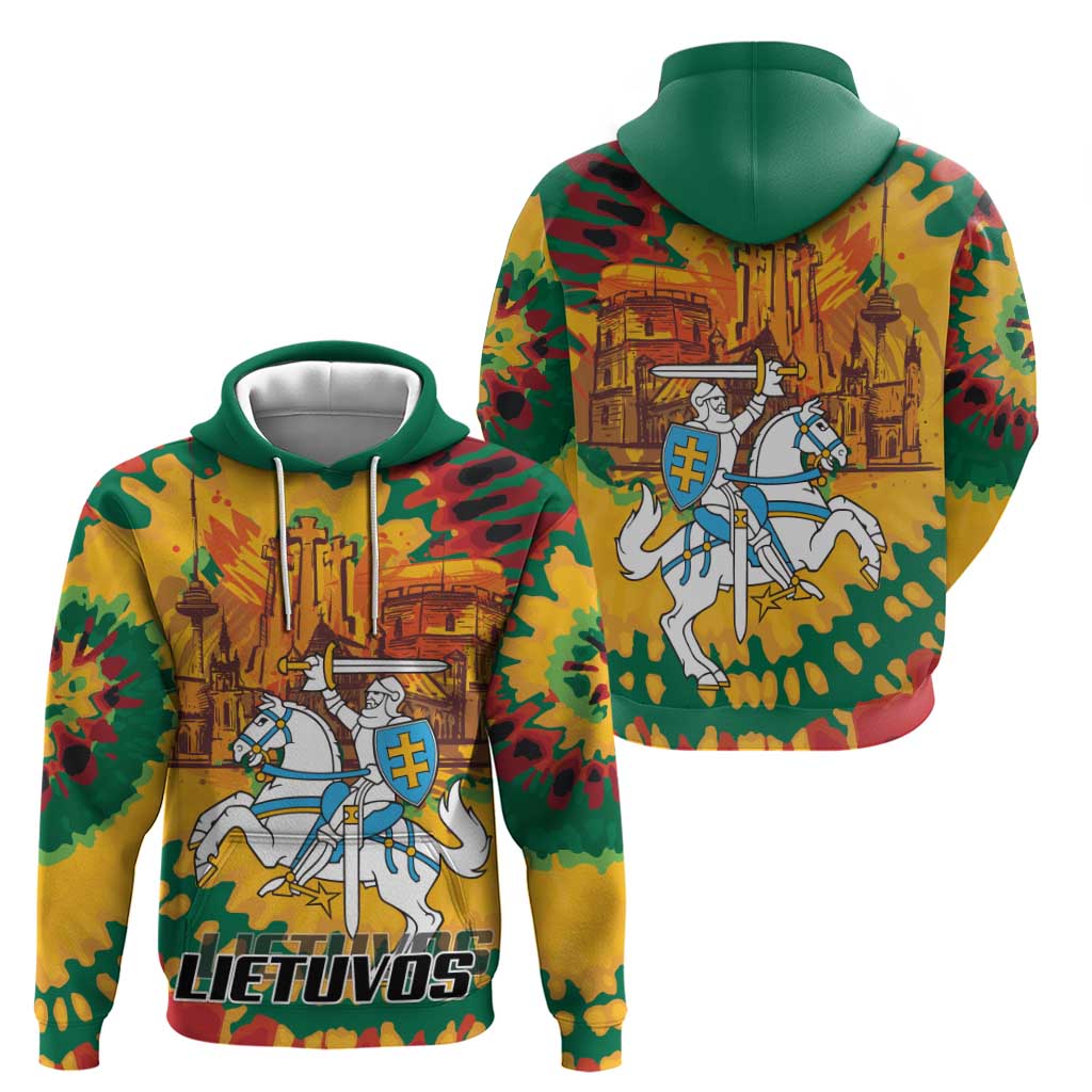 Lithuania Independence Day Zip Hoodie Vytis Knight National Pride