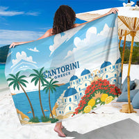 Greece Santorini Sarong Greek Island Blue Dome Architecture Art