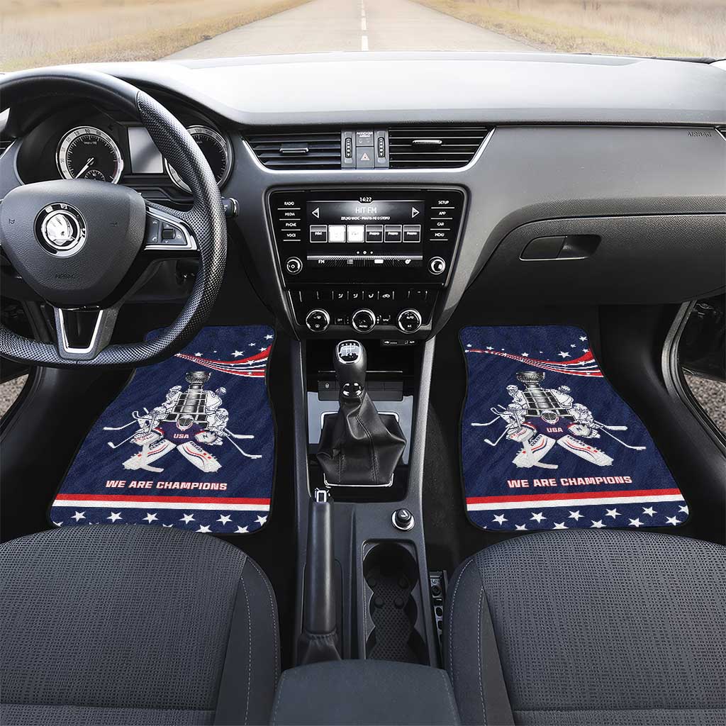 United States Ice Hockey Car Mats USA We Are Champions 2025