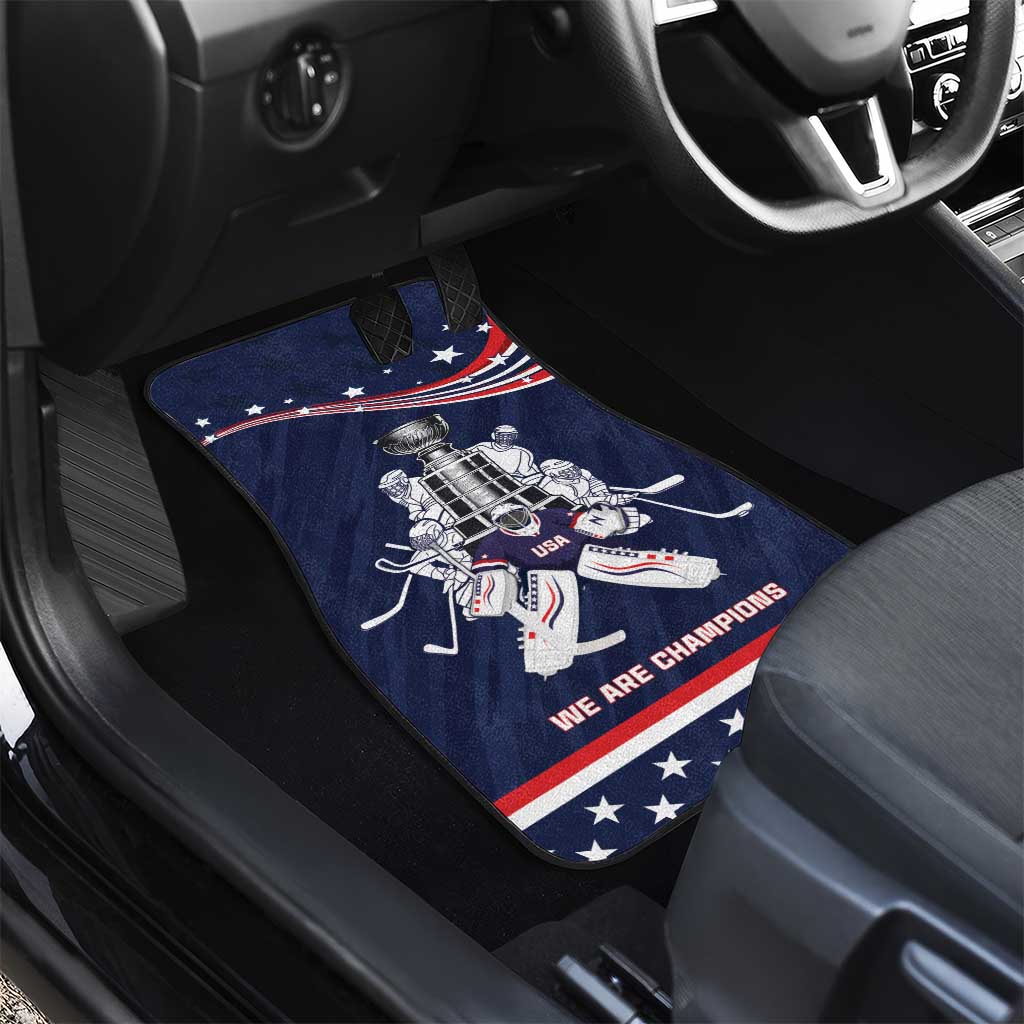 United States Ice Hockey Car Mats USA We Are Champions 2025