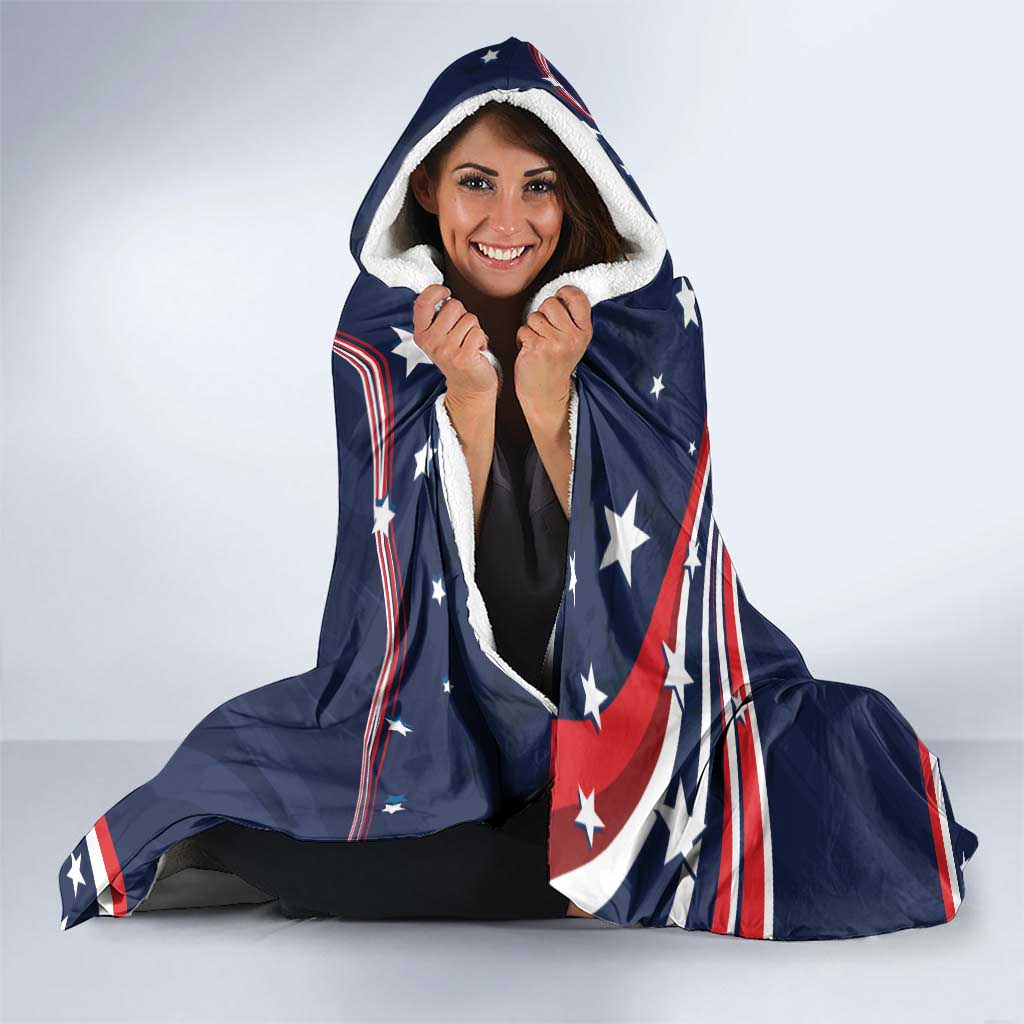 United States Ice Hockey Hooded Blanket USA We Are Champions 2025