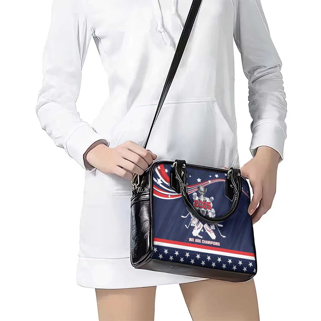 United States Ice Hockey Shoulder Handbag USA We Are Champions 2025