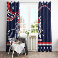 United States Ice Hockey Window Curtain USA We Are Champions 2025