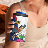 Furstentum Liechtenstein 4 in 1 Can Cooler Tumbler Kestrel With Alpine Rose Flower