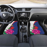 Furstentum Liechtenstein Car Mats Kestrel With Alpine Rose Flower