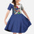 Furstentum Liechtenstein Family Matching Mermaid Dress and Hawaiian Shirt Kestrel With Alpine Rose Flower