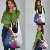 Furstentum Liechtenstein Grocery Bag Kestrel With Alpine Rose Flower