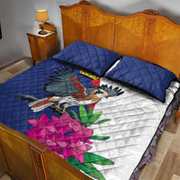 Furstentum Liechtenstein Quilt Bed Set Kestrel With Alpine Rose Flower