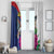 Furstentum Liechtenstein Window Curtain Kestrel With Alpine Rose Flower