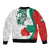 Personalized Bulgaria Independence Day Bomber Jacket Suedinenieto Pravi Silata Folk Pattern