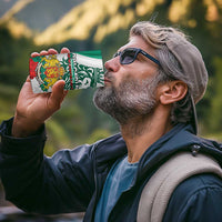 Personalized Bulgaria Independence Day 4 in 1 Can Cooler Tumbler Suedinenieto Pravi Silata Folk Pattern