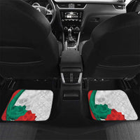 Personalized Bulgaria Independence Day Car Mats Suedinenieto Pravi Silata Folk Pattern