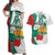 Personalized Bulgaria Independence Day Couples Matching Off Shoulder Maxi Dress and Hawaiian Shirt Suedinenieto Pravi Silata Folk Pattern