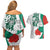 Personalized Bulgaria Independence Day Couples Matching Off Shoulder Short Dress and Hawaiian Shirt Suedinenieto Pravi Silata Folk Pattern