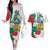 Personalized Bulgaria Independence Day Couples Matching Off The Shoulder Long Sleeve Dress and Hawaiian Shirt Suedinenieto Pravi Silata Folk Pattern