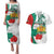 Personalized Bulgaria Independence Day Couples Matching Puletasi and Hawaiian Shirt Suedinenieto Pravi Silata Folk Pattern