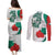 Personalized Bulgaria Independence Day Couples Matching Puletasi and Long Sleeve Button Shirt Suedinenieto Pravi Silata Folk Pattern