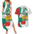 Personalized Bulgaria Independence Day Couples Matching Summer Maxi Dress and Hawaiian Shirt Suedinenieto Pravi Silata Folk Pattern