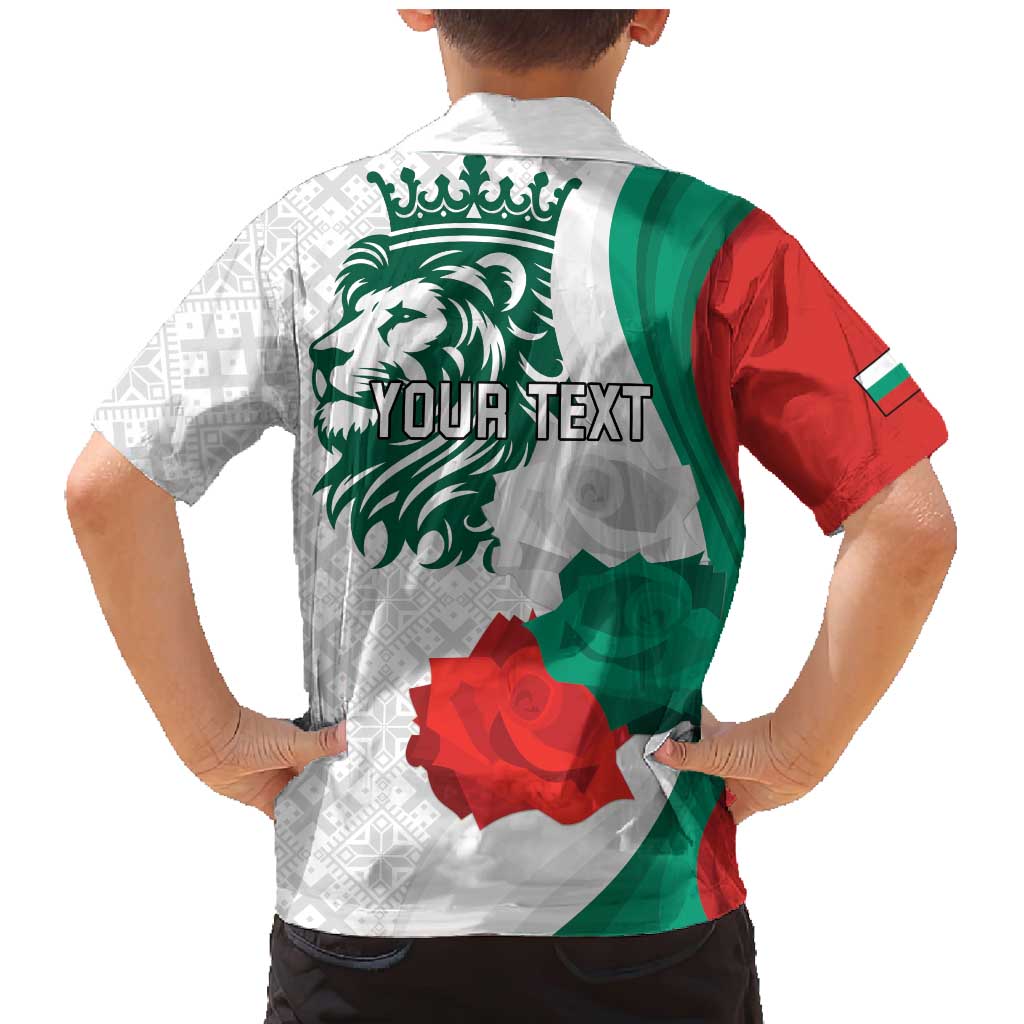 Personalized Bulgaria Independence Day Family Matching Mermaid Dress and Hawaiian Shirt Suedinenieto Pravi Silata Folk Pattern