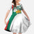 Personalized Bulgaria Independence Day Family Matching Off Shoulder Maxi Dress and Hawaiian Shirt Suedinenieto Pravi Silata Folk Pattern