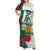 Personalized Bulgaria Independence Day Family Matching Off Shoulder Maxi Dress and Hawaiian Shirt Suedinenieto Pravi Silata Folk Pattern