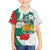 Personalized Bulgaria Independence Day Family Matching Off Shoulder Short Dress and Hawaiian Shirt Suedinenieto Pravi Silata Folk Pattern