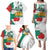 Personalized Bulgaria Independence Day Family Matching Puletasi and Hawaiian Shirt Suedinenieto Pravi Silata Folk Pattern