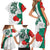 Personalized Bulgaria Independence Day Family Matching Short Sleeve Bodycon Dress and Hawaiian Shirt Suedinenieto Pravi Silata Folk Pattern