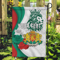 Personalized Bulgaria Independence Day Garden Flag Suedinenieto Pravi Silata Folk Pattern