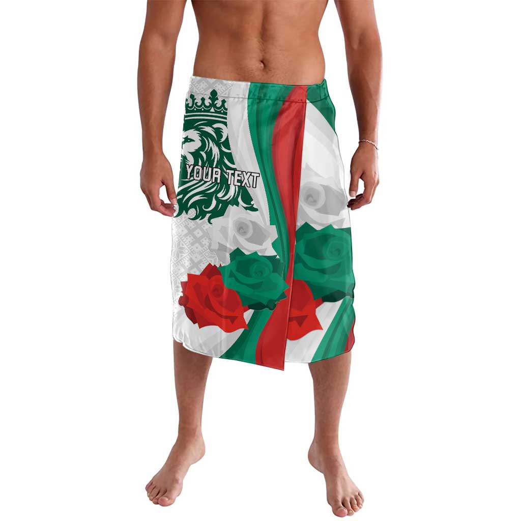 Personalized Bulgaria Independence Day Lavalava Suedinenieto Pravi Silata Folk Pattern