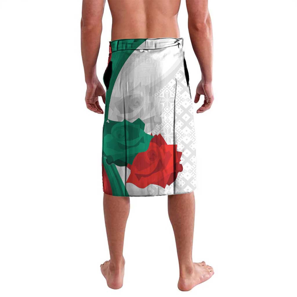 Personalized Bulgaria Independence Day Lavalava Suedinenieto Pravi Silata Folk Pattern