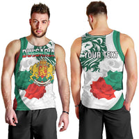 Personalized Bulgaria Independence Day Men Tank Top Suedinenieto Pravi Silata Folk Pattern