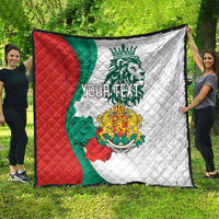 Personalized Bulgaria Independence Day Quilt Suedinenieto Pravi Silata Folk Pattern