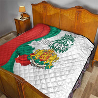 Personalized Bulgaria Independence Day Quilt Suedinenieto Pravi Silata Folk Pattern
